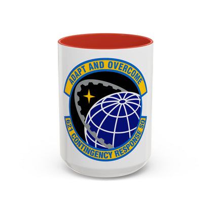 621 Contingency Response Squadron AMC (U.S. Air Force) Accent Coffee Mug