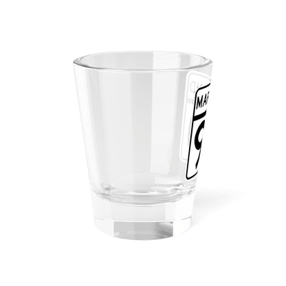 MD Route 90 (Maryland) (Road Sign) Shot Glass 1.5oz