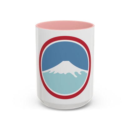 United States Japan Shoulder sleeve insignia (U.S. Army) Accent Coffee Mug