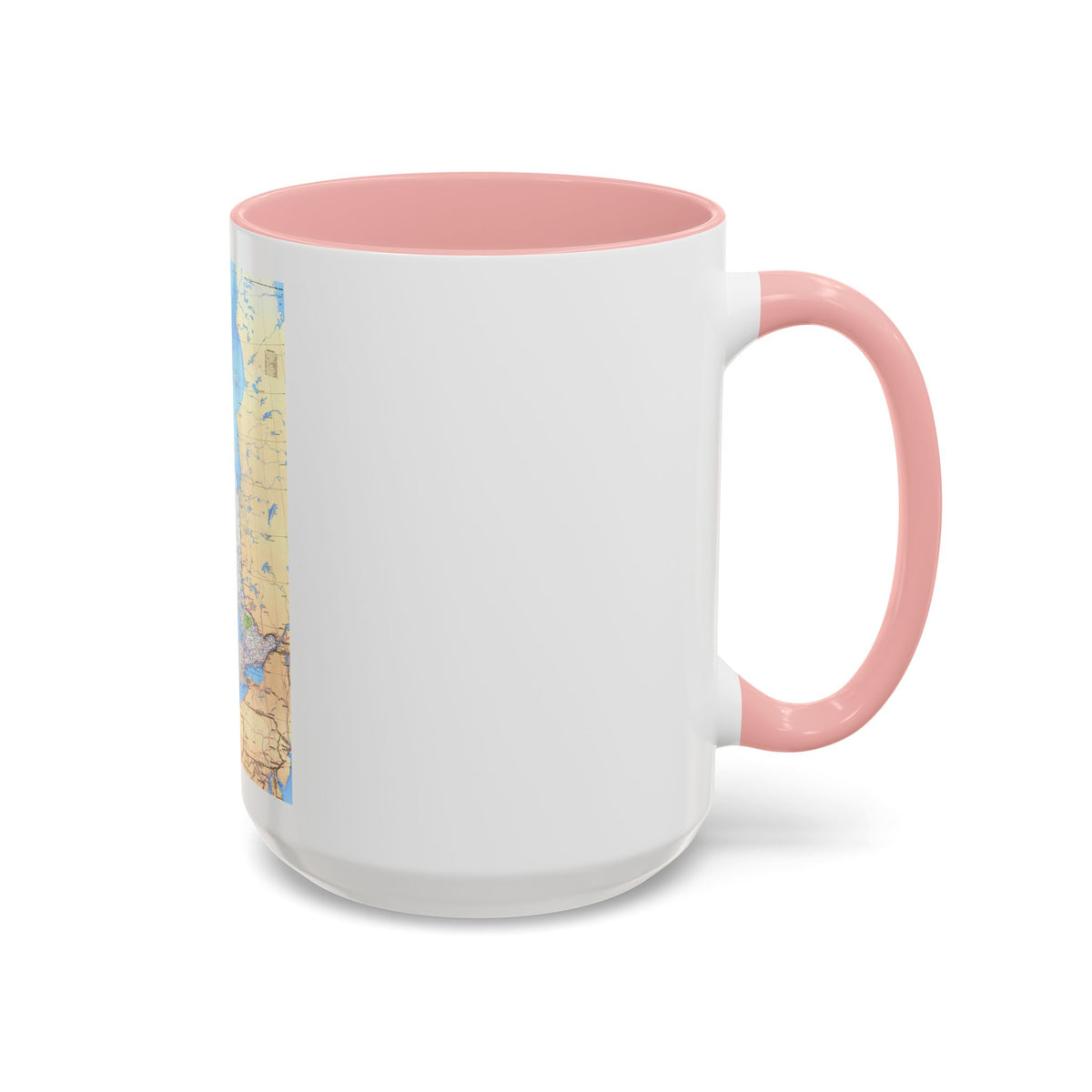 Canada - Ontario (1978) (Map) Accent Coffee Mug