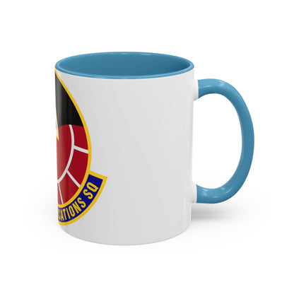 707th Communications Squadron (U.S. Air Force) Accent Coffee Mug