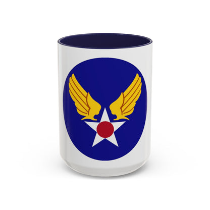 Army Air Forces Historical Insignia (U.S. Air Force) Accent Coffee Mug