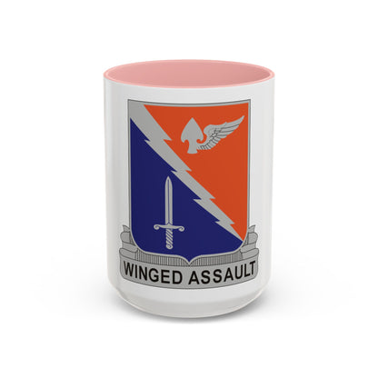 229th Aviation Regiment (U.S. Army) Accent Coffee Mug