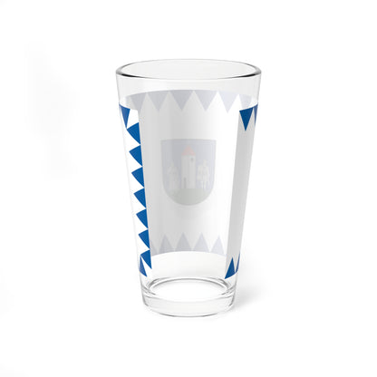 Flag of Katafa (Hungary) Pint Glass 16oz