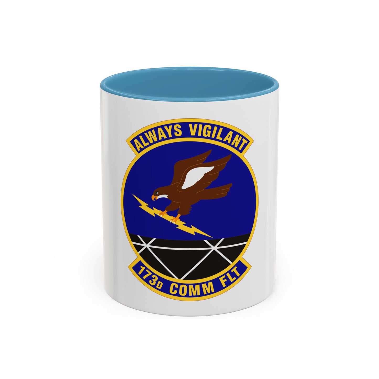 173d Communications Flight (U.S. Air Force) Accent Coffee Mug