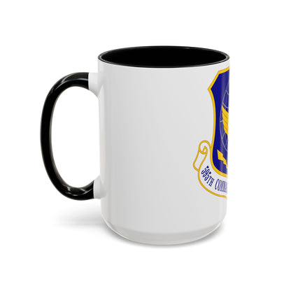 595 Command and Control Group AFSPC (U.S. Air Force) Accent Coffee Mug