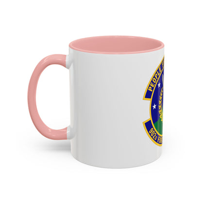902d Force Support Squadron (U.S. Air Force) Accent Coffee Mug