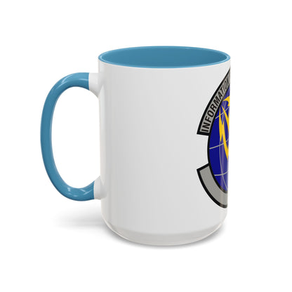 50 Communications Squadron USSF (U.S. Air Force) Accent Coffee Mug