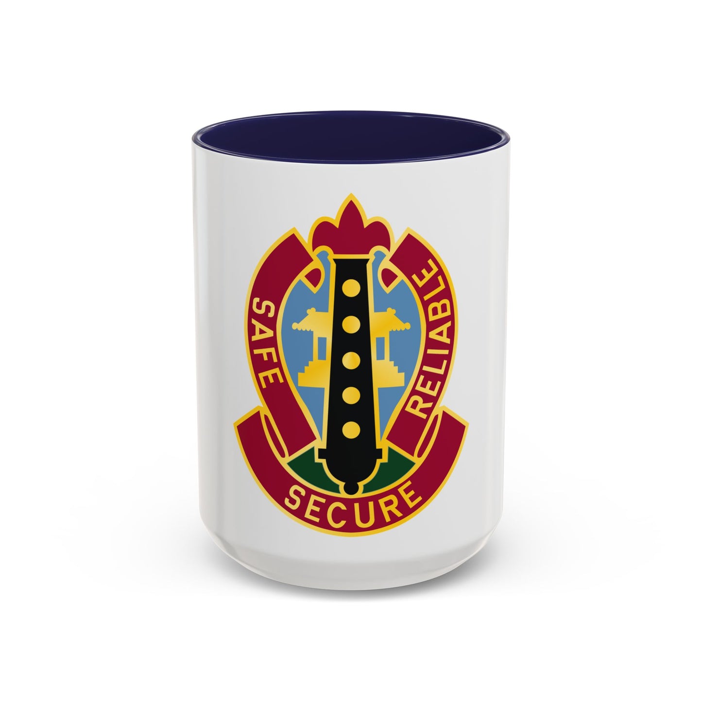 6 Ordnance Battalion (U.S. Army) Accent Coffee Mug
