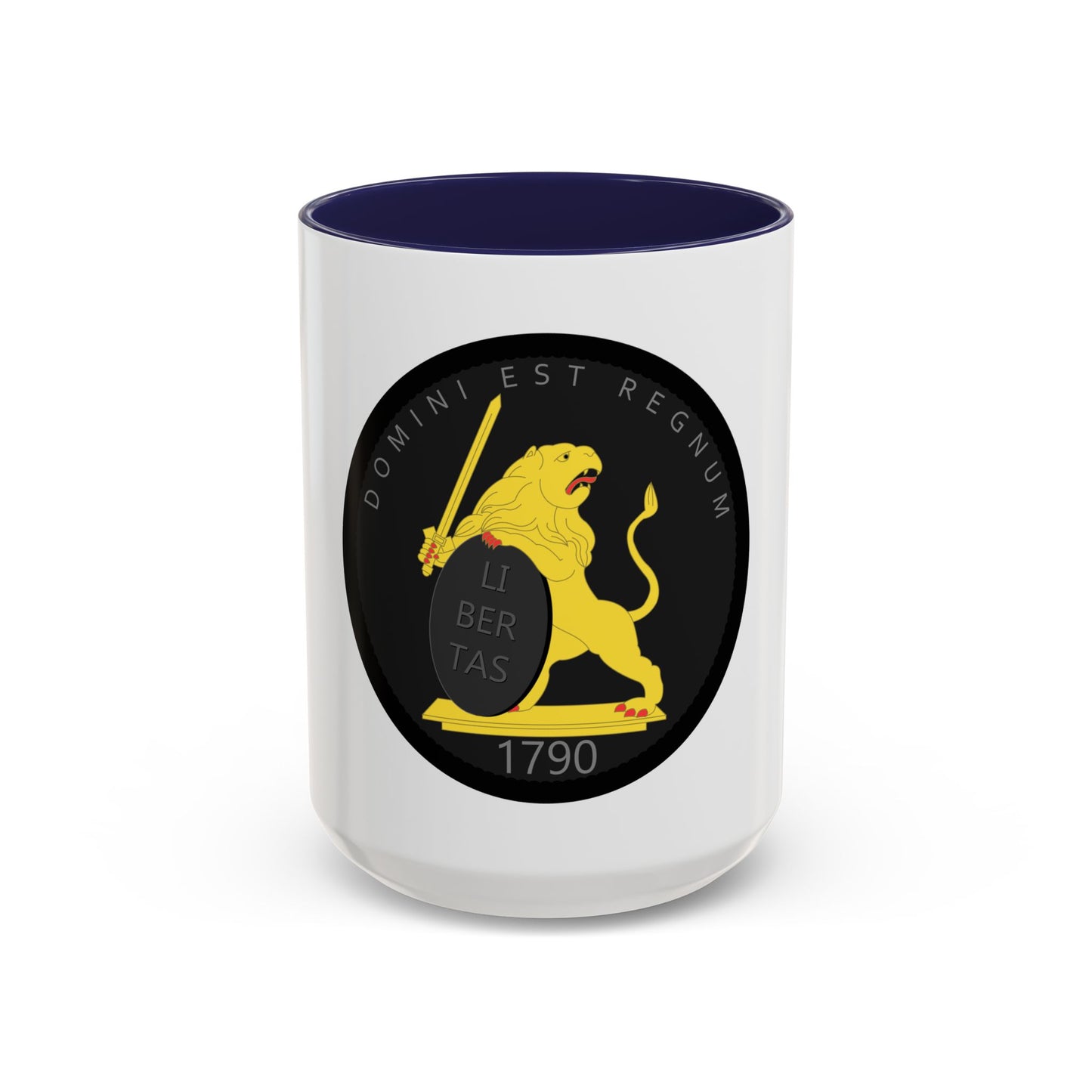 Coat of arms of United Belgian States - Accent Coffee Mug