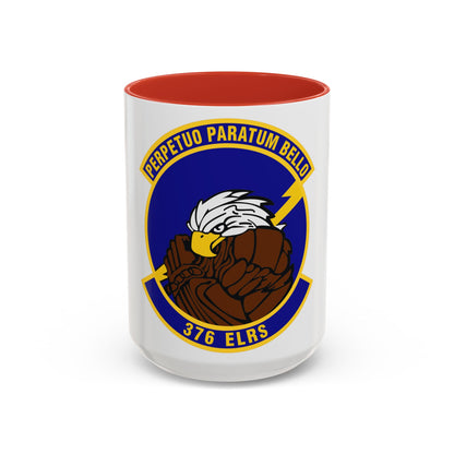 376th Expeditionary Logistics Readiness Squadron (U.S. Air Force) Accent Coffee Mug