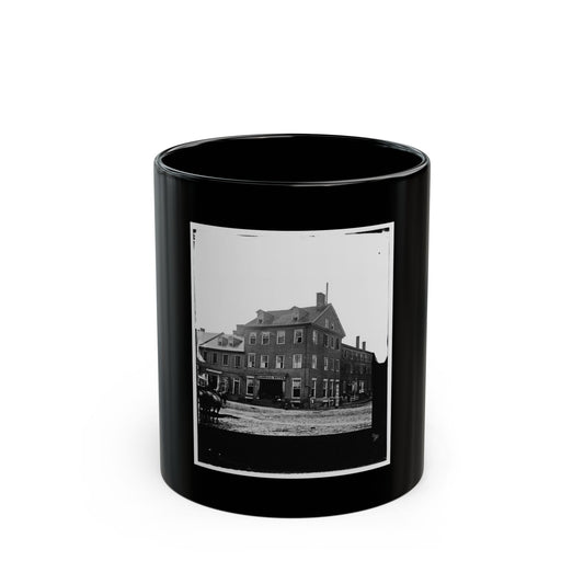 Alexandria, Virginia. Marshall House (U.S. Civil War) Black Coffee Mug