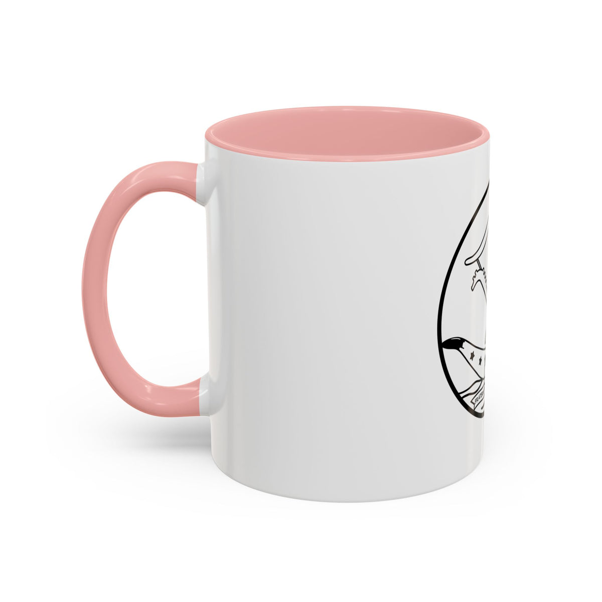 Seal of Dahomey - Accent Coffee Mug