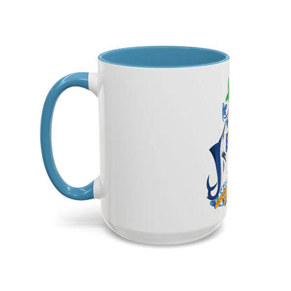Coat of Arms of The Bahamas - Accent Coffee Mug