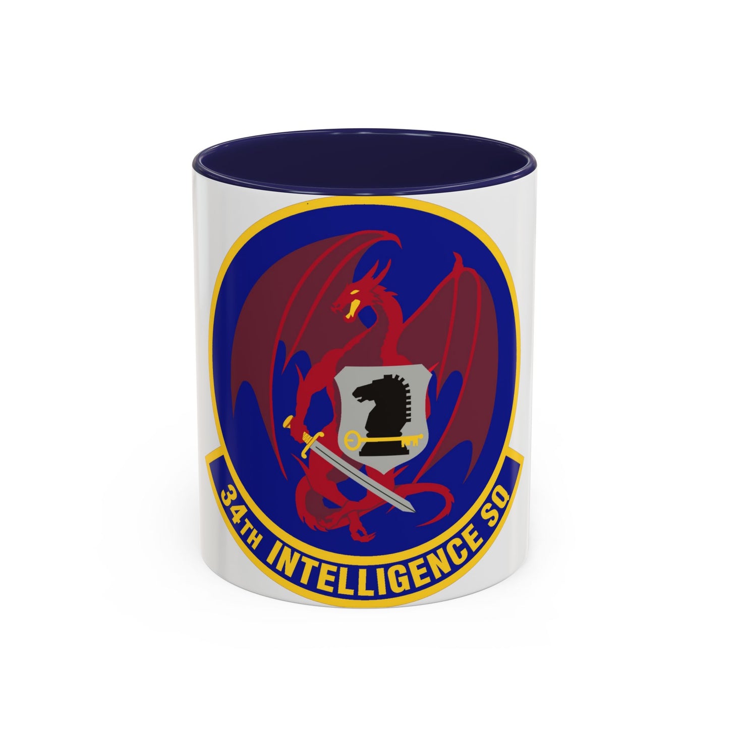 34th Intelligence Squadron (U.S. Air Force) Accent Coffee Mug