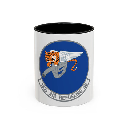 132 Air Refueling Squadron (U.S. Air Force) Accent Coffee Mug
