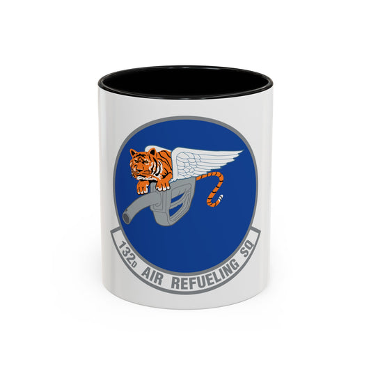 132 Air Refueling Squadron (U.S. Air Force) Accent Coffee Mug
