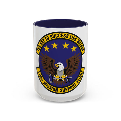 116th Mission Support Flight (U.S. Air Force) Accent Coffee Mug