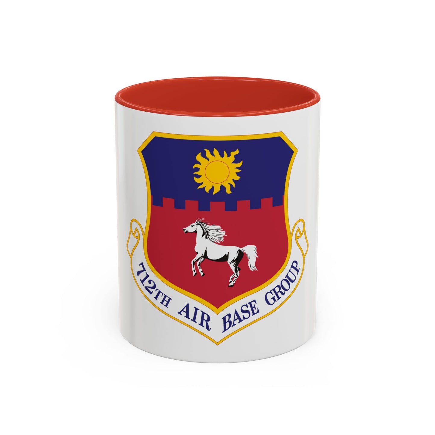 712th Air Base Group (U.S. Air Force) Accent Coffee Mug