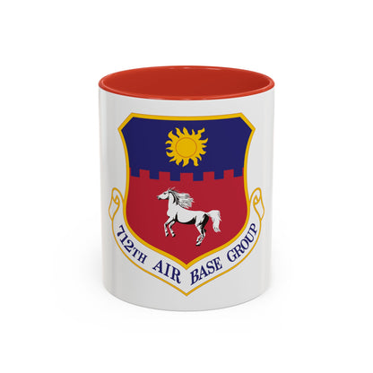 712th Air Base Group (U.S. Air Force) Accent Coffee Mug