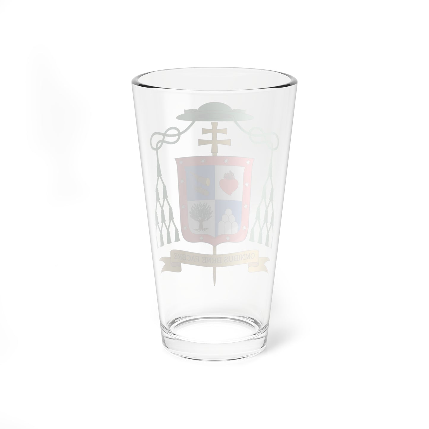 Escudo de Jesús Suárez Párraga (Spain) (Coat of Arms) Pint Glass 16oz