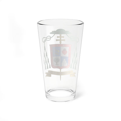 Escudo de Jesús Suárez Párraga (Spain) (Coat of Arms) Pint Glass 16oz