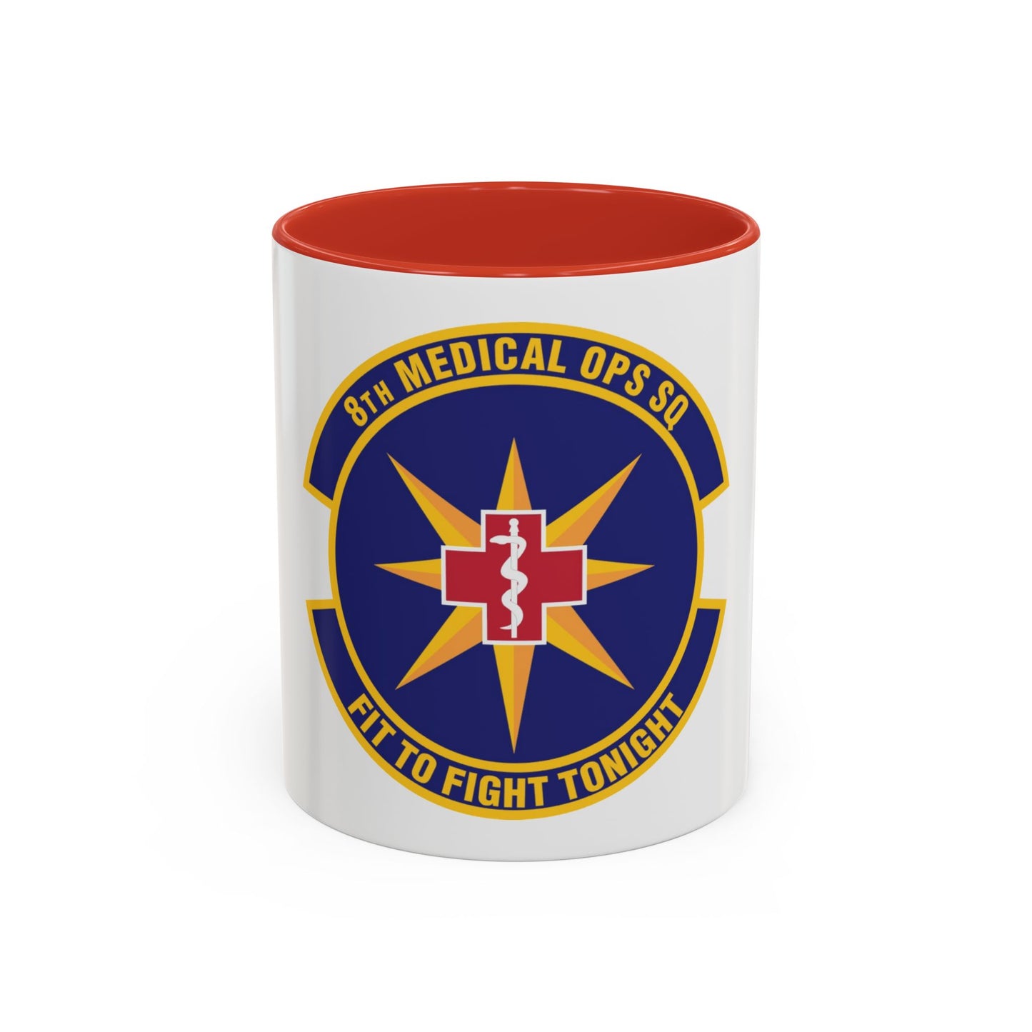 8th Medical Operations Squadron (U.S. Air Force) Accent Coffee Mug