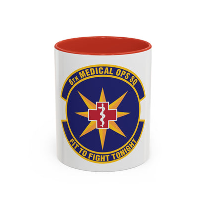 8th Medical Operations Squadron (U.S. Air Force) Accent Coffee Mug