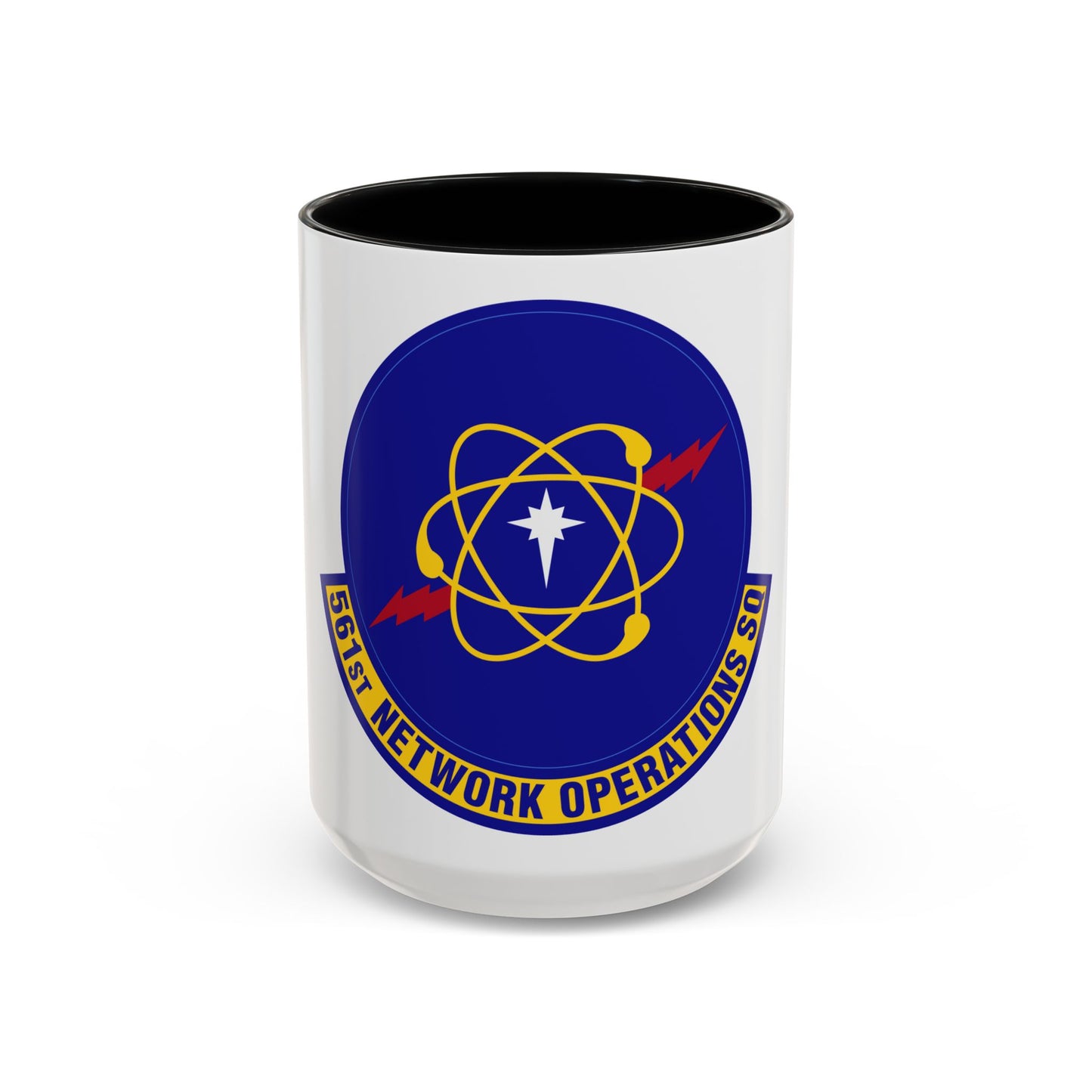 561 Network Operations Squadron ACC (U.S. Air Force) Accent Coffee Mug
