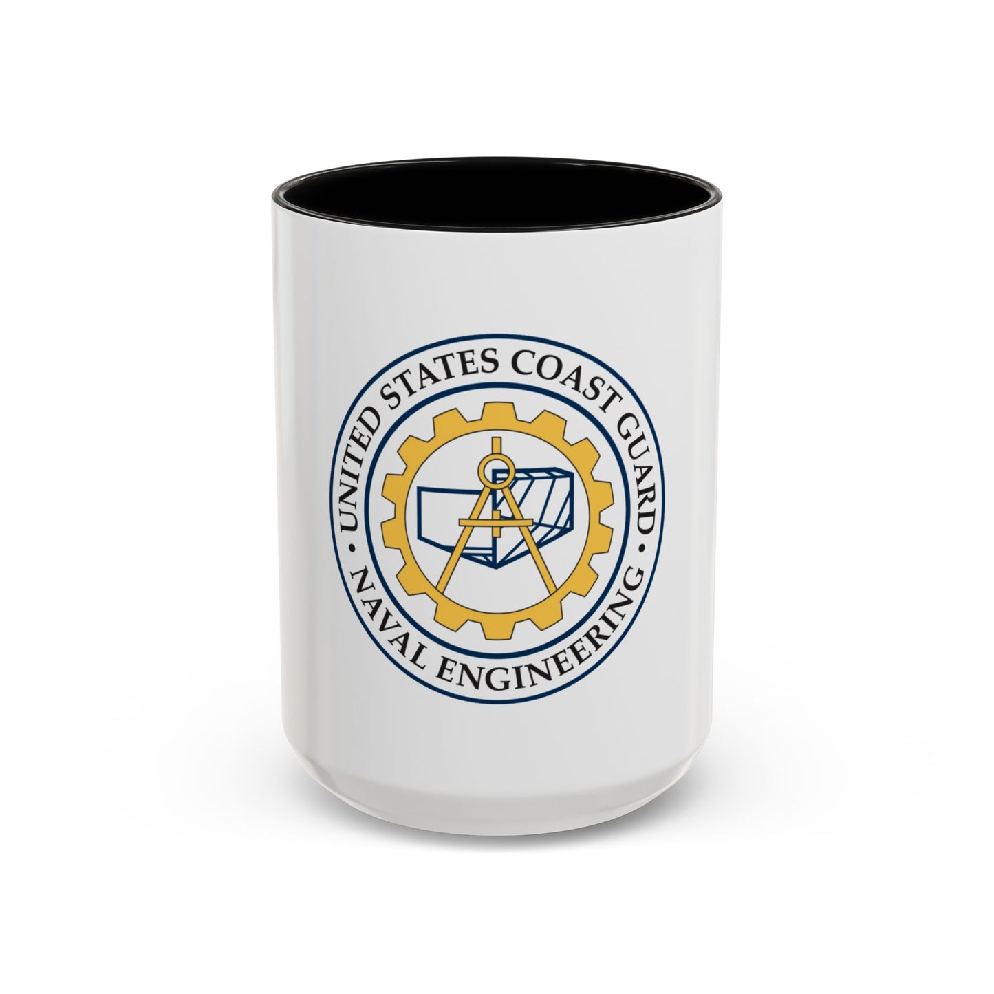 USCG Naval Engineering (U.S. Coast Guard) Accent Coffee Mug