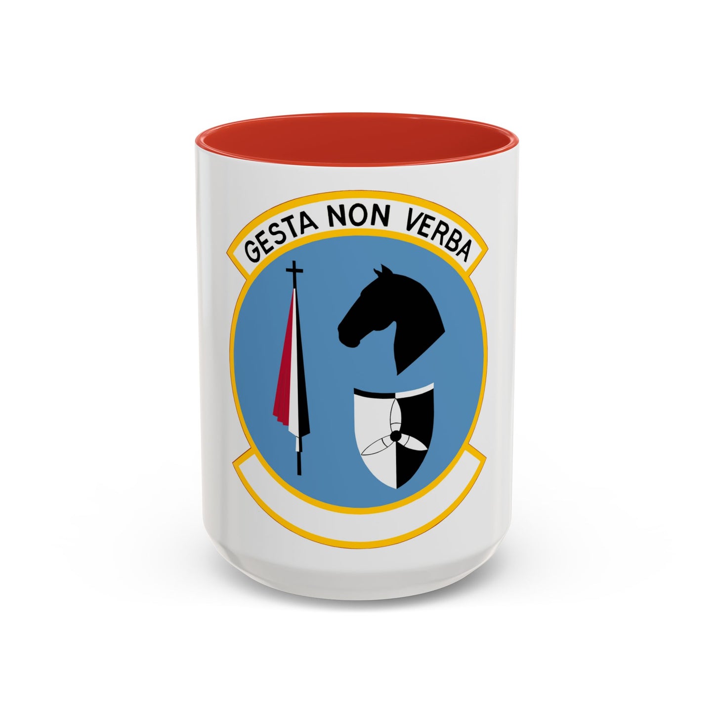 537 Airlift Squadron PACAF (U.S. Air Force) Accent Coffee Mug