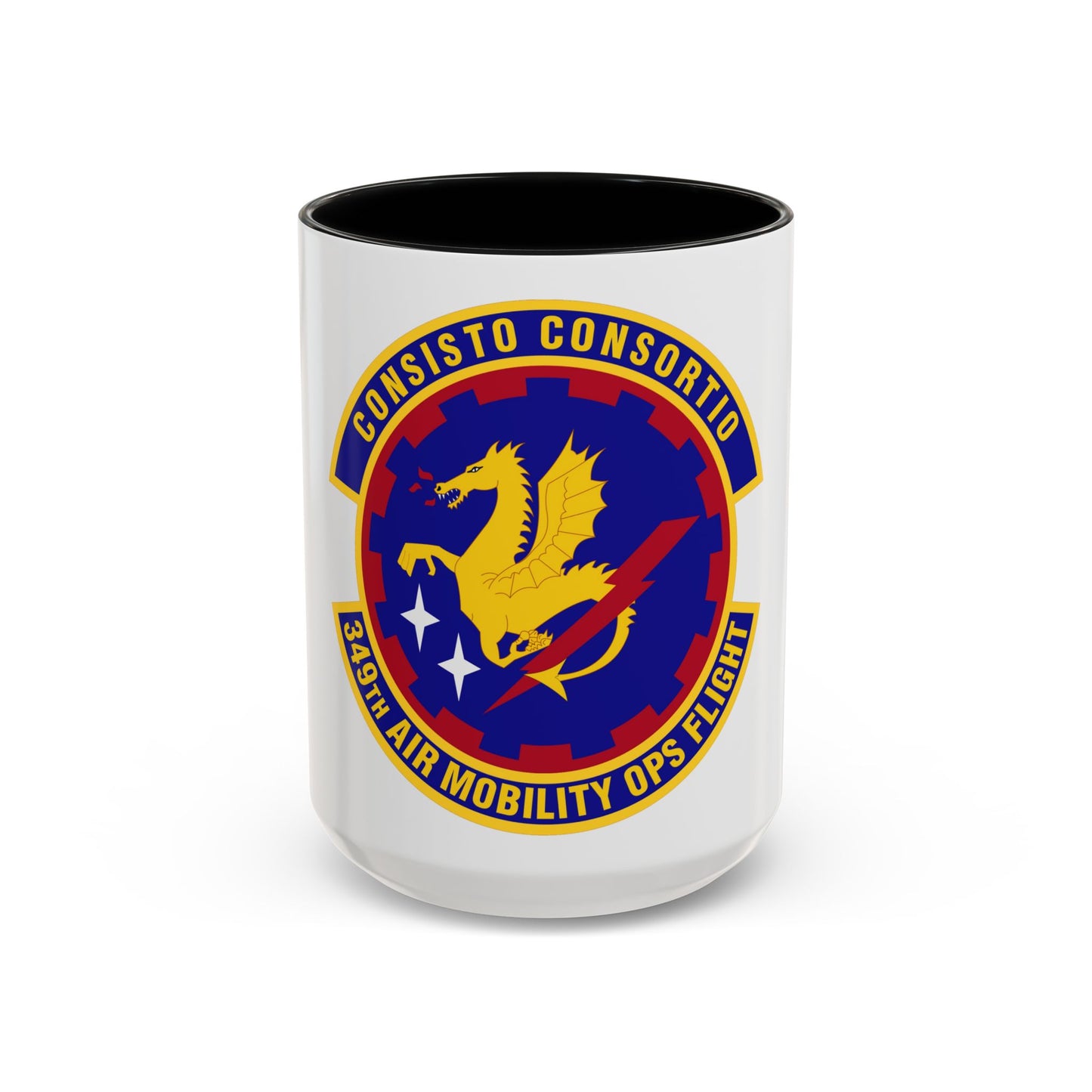 349th Air Mobility Operations Flight (U.S. Air Force) Accent Coffee Mug