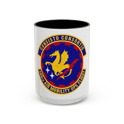 349th Air Mobility Operations Flight (U.S. Air Force) Accent Coffee Mug