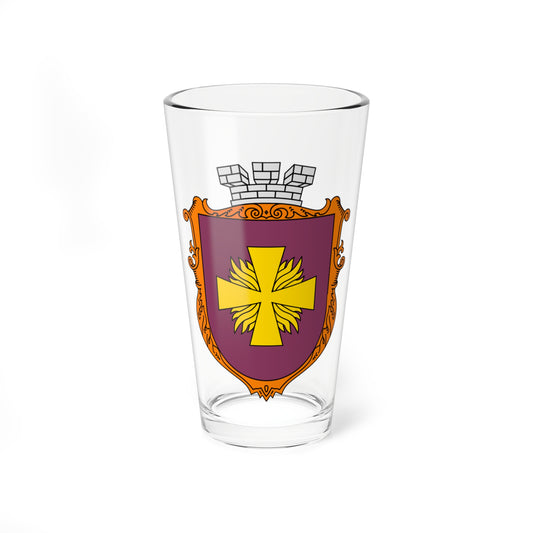 Coat of Arms of Zolotonosha UHT (Ukraine) (Coat of Arms) Pint Glass 16oz