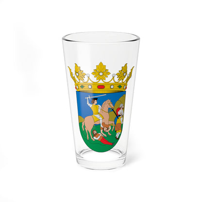 Escudo de Vélez-Málaga (Spain) (Coat of Arms) Pint Glass 16oz