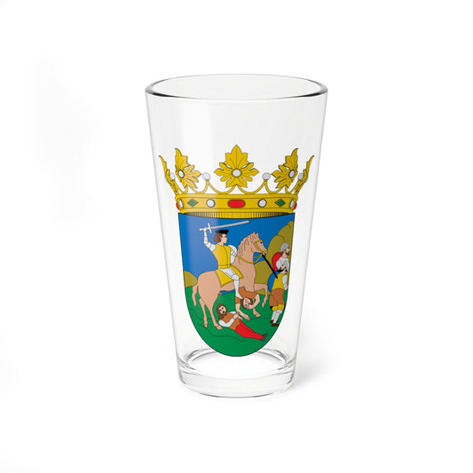 Escudo de Vélez-Málaga (Spain) (Coat of Arms) Pint Glass 16oz