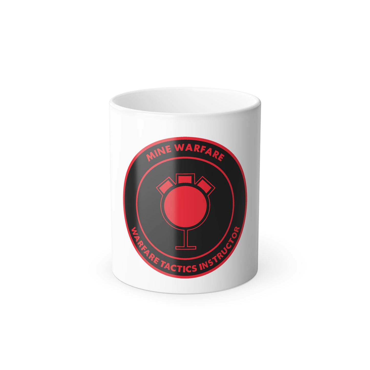 Mine Warfare Warfare Tactics Instructor (U.S. Navy) Color Changing Mug 11oz