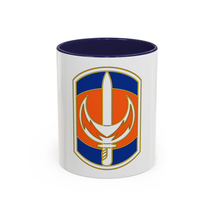228 Signal Brigade 3 (U.S. Army) Accent Coffee Mug