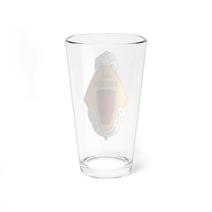Emblem of Ruanda circa 1920-1962 (Rwanda) (Coat of Arms) Pint Glass 16oz