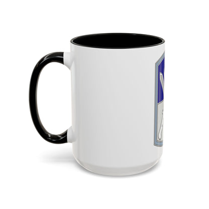 218 Maneuver Enhancement Brigade 3 (U.S. Army) Accent Coffee Mug