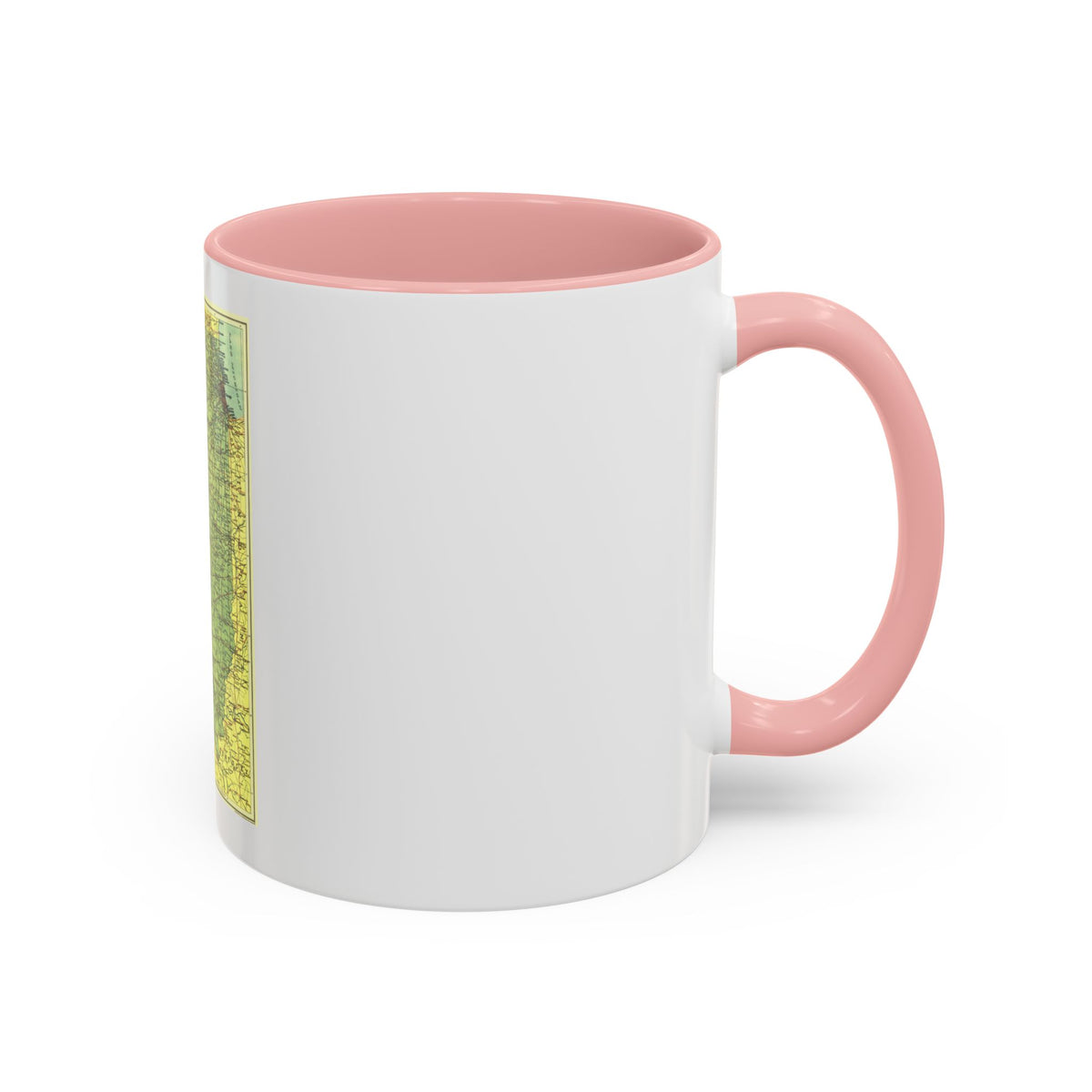 USA - Illinois (1931) (Map) Accent Coffee Mug