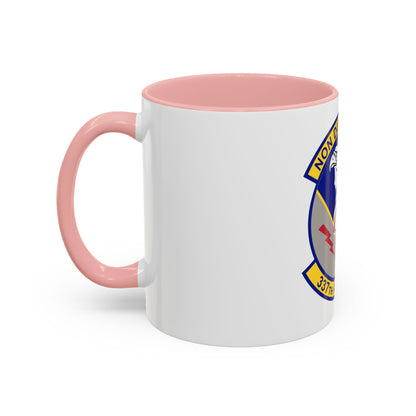 337th Airlift Squadron (U.S. Air Force) Accent Coffee Mug