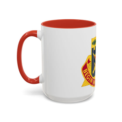 46th Adjutant General Battalion (U.S. Army) Accent Coffee Mug