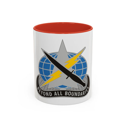 743 Military Intelligence Battalion (U.S. Army) Accent Coffee Mug