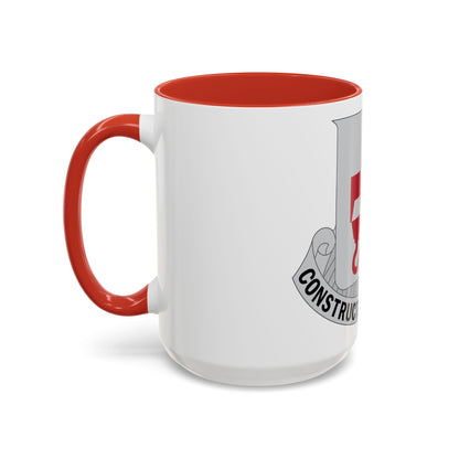 244 Engineer Battalion (U.S. Army) Accent Coffee Mug