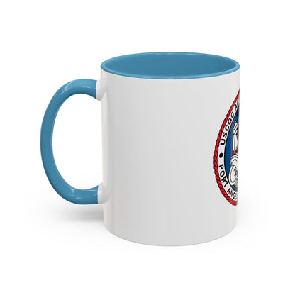 USCGC Active WMEC 618 Port Angeles WA (U.S. Coast Guard) Accent Coffee Mug