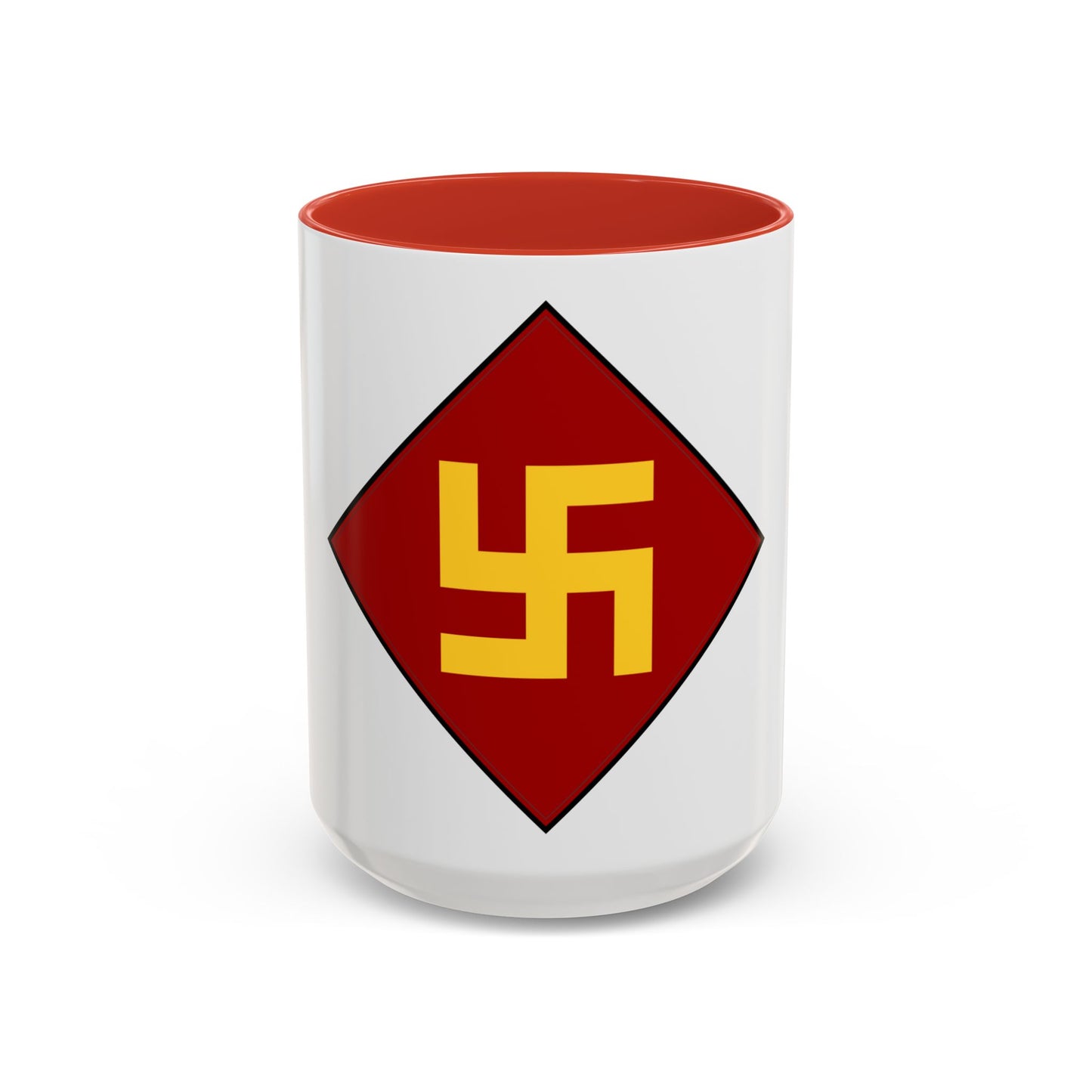 Patch of the 45th Infantry Division 19241939 (U.S. Army) Accent Coffee Mug