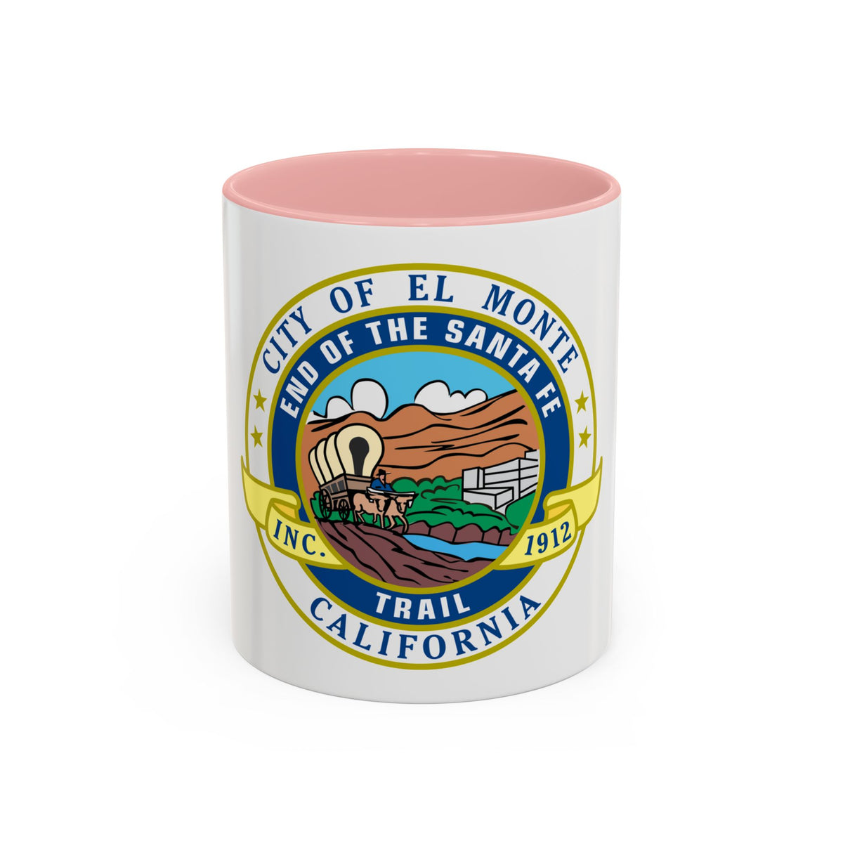 Seal of El Monte California - Accent Coffee Mug