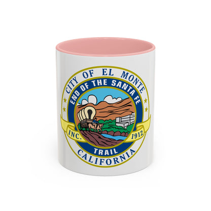 Seal of El Monte California - Accent Coffee Mug