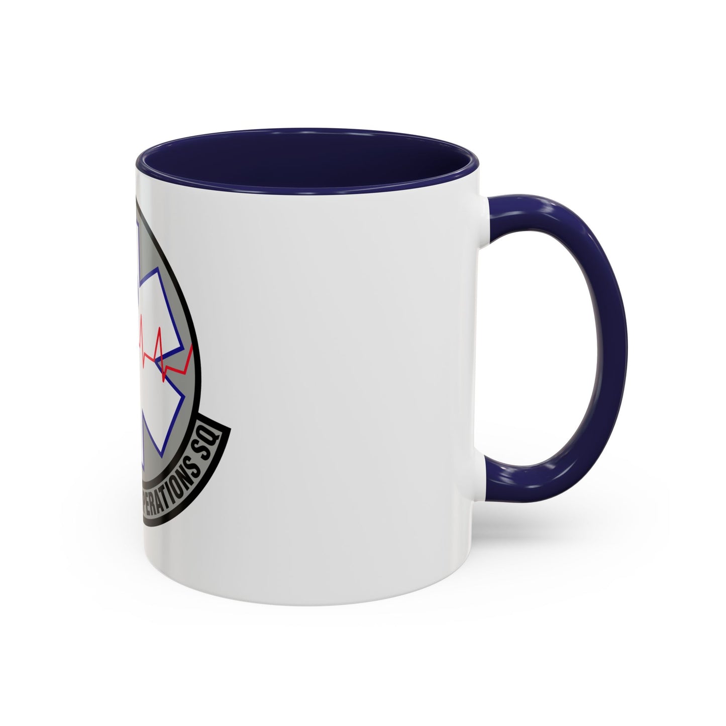 7 Healthcare Operations Squadron AFGSC (U.S. Air Force) Accent Coffee Mug
